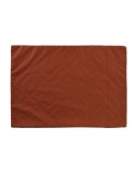Cushion cover DKD Home Decor 60 x 1 x 40 cm Terracotta Geometric