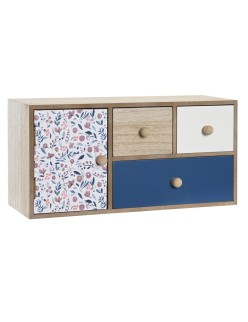 Boîte à bijoux DKD Home Decor 30 x 12,5 x 15 cm Multicouleur Bois MDF
