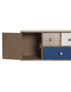 Boîte à bijoux DKD Home Decor 30 x 12,5 x 15 cm Multicouleur Bois MDF