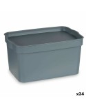 Boîte Multiusage Kipit TP592-2 Gris Plastique 2,3 L 13,5 x 11 x 20 cm (24 Unités)