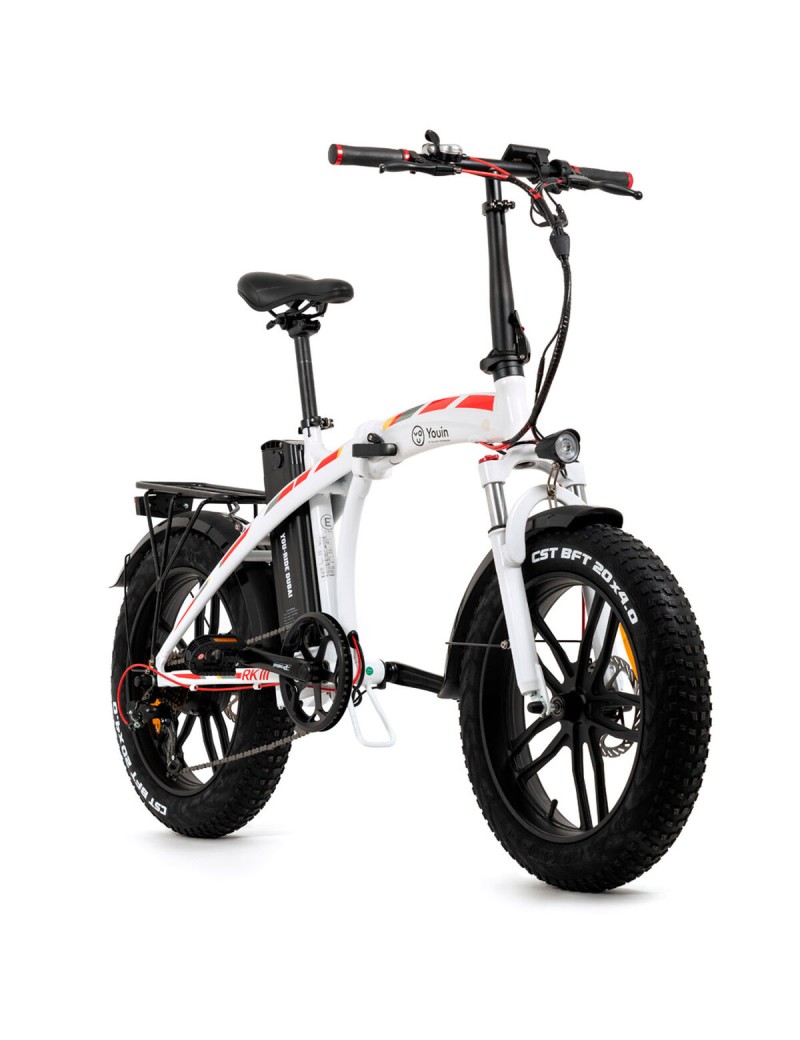 Elektrisches Fahrrad Youin BK1600W DUBAI Weiß 250 W 10000 mAh 20"