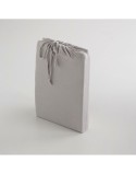 Sábana Bajera Ajustable Naturals ELBA Gris claro 135 x 200 (Cama de 135)