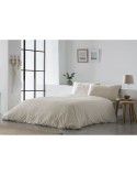 Copripiumino Naturals ELBA Beige Ala francese (220 x 220 cm)