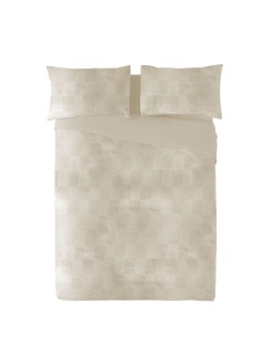 Copripiumino Naturals ELBA Beige Matrimoniale (240 x 220 cm)