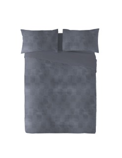 Bettdeckenbezug Naturals ELBA Dunkelgrau Double size (220 x 220 cm)