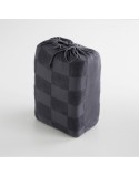 Funda Nórdica Naturals ELBA Gris oscuro Cama de 135 (220 x 220 cm)