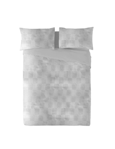 Copripiumino Naturals ELBA Grigio chiaro Ala francese (220 x 220 cm)