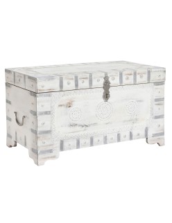 Coffre DKD Home Decor Bois de manguier 78,7 x 43 x 45,7 cm