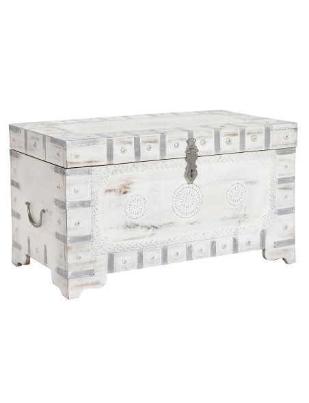 Truhe DKD Home Decor Mango-Holz 78,7 x 43 x 45,7 cm Truhe DKD Home Decor Mango-Holz 78,7 x 43 x 45,7 cm