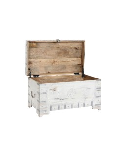 Truhe DKD Home Decor Mango-Holz 78,7 x 43 x 45,7 cm