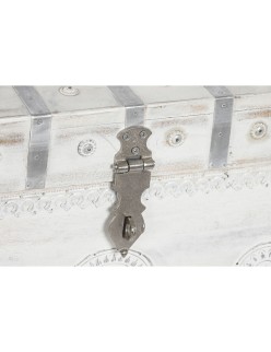 Coffre DKD Home Decor Bois de manguier 78,7 x 43 x 45,7 cm