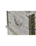 Truhe DKD Home Decor Metall Mango-Holz 80 x 40 x 45 cm