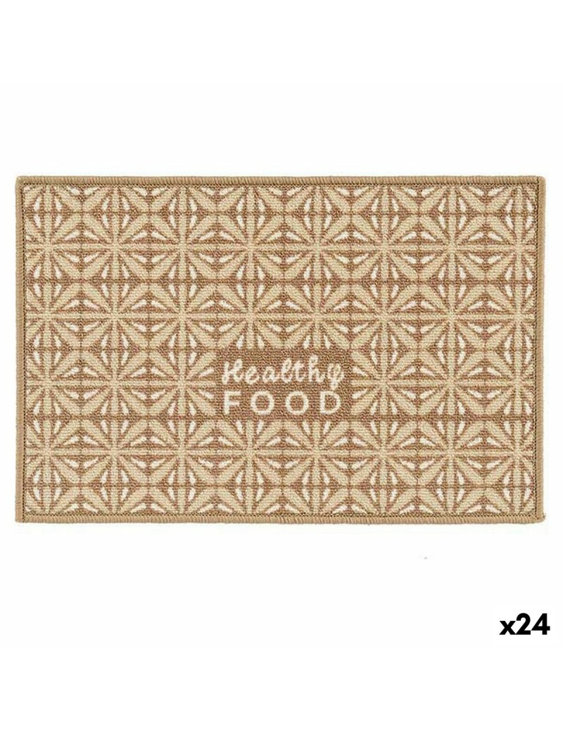 Tappeto Kinvara Healthy Food Beige 40 x 1 x 60 cm (24 Unità)