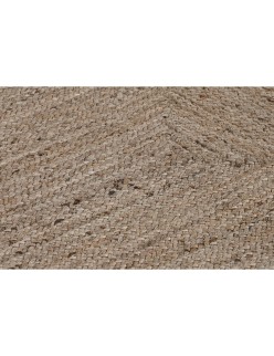 Alfombra DKD Home Decor Verde Marrón claro Natural Scandi 160 x 230 x 1 cm