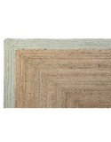 Alfombra DKD Home Decor Verde Marrón claro Natural Scandi 200 x 290 x 1 cm