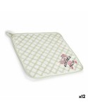 Panno da Cucina Kinvara 1220 Bianco Verde 50 x 0,3 x 50 cm (12 Unità)