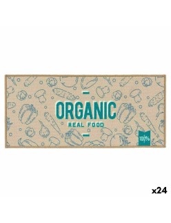 Tappeto Kinvara DESIGN 3 Azzurro Verde Beige 90 x 40 cm (24 Unità)