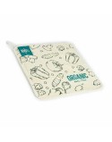 Panno da Cucina Kinvara 1220 Bianco Verde 50 x 0,3 x 50 cm (12 Unità)