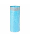 Sacchetti per la Spazzatura Azzurro Polietilene 15 Unità (30 L)