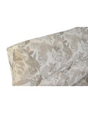 Cushion DKD Home Decor Floor Grey Light brown Aluminium Leaf of a plant 120 x 80 x 16 cm