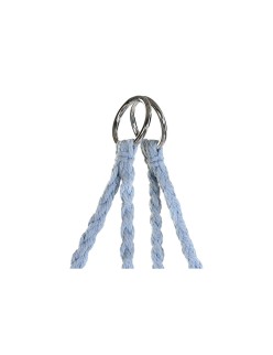Hamac DKD Home Decor Bleu ciel 80 x 63 x 128 cm