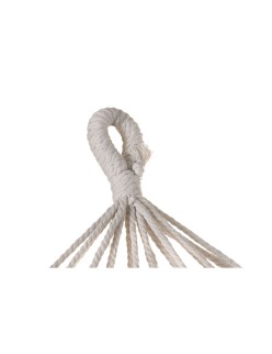 Amaca DKD Home Decor Righe Azzurro Bianco (200 x 100 x 5 cm)