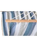 Hammock DKD Home Decor Stripes Blue White (200 x 100 x 5 cm)