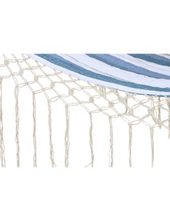 Hammock DKD Home Decor Stripes Blue White (200 x 100 x 5 cm)