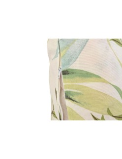 Cushion DKD Home Decor Floor Green Bamboo Aluminium 120 x 80 x 16 cm