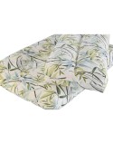 Cushion DKD Home Decor Floor Green Bamboo Aluminium 120 x 80 x 16 cm