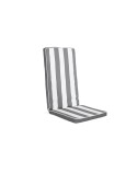 Chair cushion DKD Home Decor Grey White (42 x 4 x 115 cm)