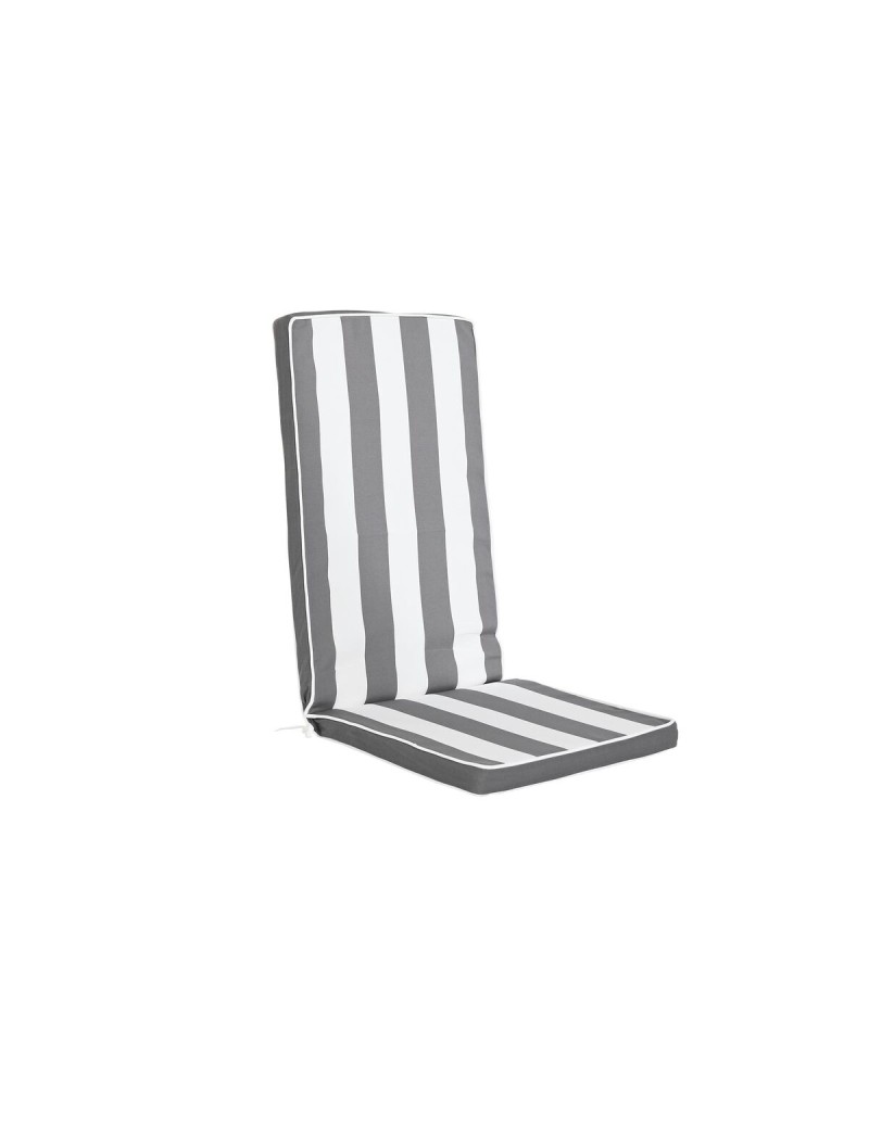 Chair cushion DKD Home Decor Grey White (42 x 4 x 115 cm)
