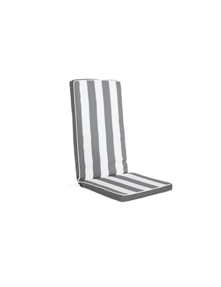 Chair cushion DKD Home Decor Grey White (42 x 4 x 115 cm)