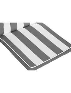 Chair cushion DKD Home Decor Grey White (42 x 4 x 115 cm)