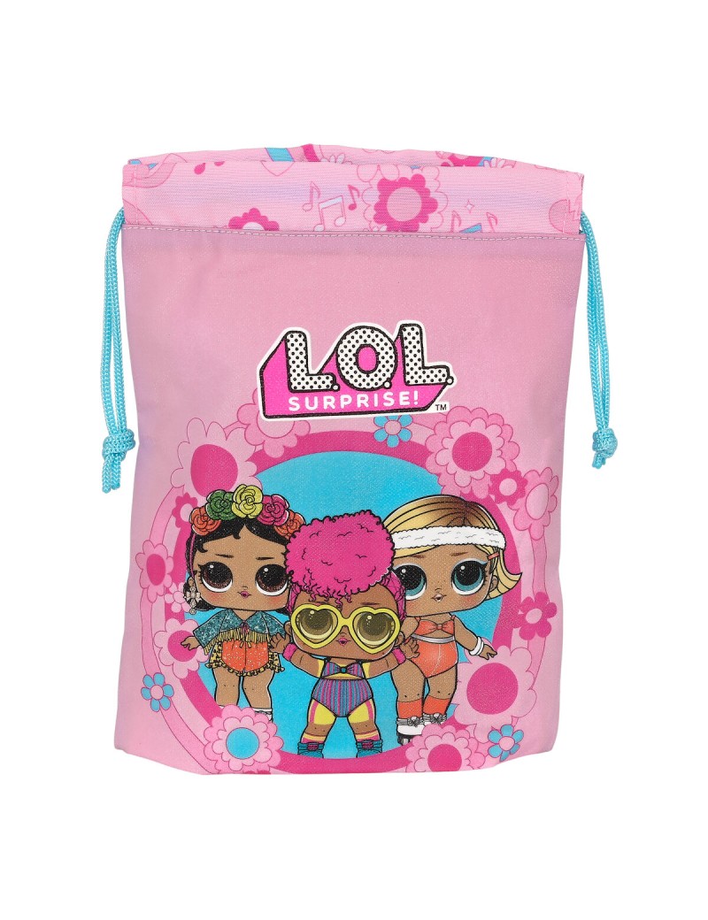 Bolsito de Merienda LOL Surprise! Glow girl Rosa