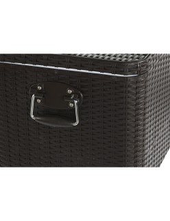 Nevera Portátil DKD Home Decor Marrón Metal ratán sintético 76 L 83 x 48 x 86 cm