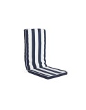Cushion DKD Home Decor White Navy Blue Stripes 42 x 4 x 115 cm