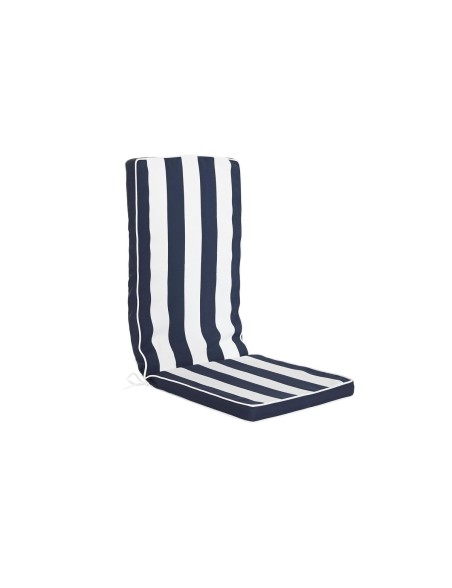 Cushion DKD Home Decor White Navy Blue Stripes 42 x 4 x 115 cm Cushion DKD Home Decor White Navy Blue Stripes 42 x 4 x 115 cm