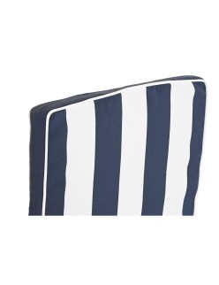 Cushion DKD Home Decor White Navy Blue Stripes 42 x 4 x 115 cm