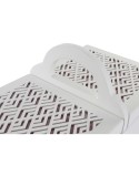 Scatola-Portagioie DKD Home Decor 16 x 17 x 28 cm Bianco Rosa chiaro Legno MDF