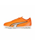 Fußballschuhe für Kinder Puma Ultra Play Mg Orange Herren