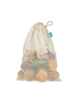 Set de Bolsas Reutilizables para Alimentos Blanco 5 x 48 x 33 cm (120 Unidades)