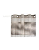 Cortina Riscas Castanho 6 Unidades (140 x 0,1 x 260 cm)
