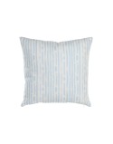 Cushion DKD Home Decor Stripes Blue White 45 x 15 x 45 cm Mediterranean