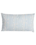 Cushion DKD Home Decor 50 x 15 x 30 cm Stripes Blue White Mediterranean