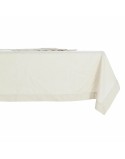 Nappe et serviettes de table DKD Home Decor Beige (150 x 150 x 150 cm)