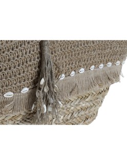 Sac de plage DKD Home Decor 53 x 15 x 51,5 cm Naturel Herbier marin