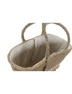 Sac de plage DKD Home Decor 53 x 15 x 51,5 cm Naturel Herbier marin