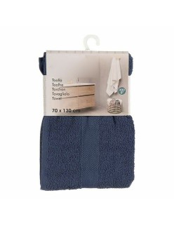 Serviette de toilette Berilo 5313 Bleu 80 % coton 20 % Polyester 70 x 0,5 x 130 cm (3 Unités)