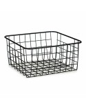 Cesto Kinvara W6699-5 Nero Acciaio 22 x 12,7 x 28,5 cm (18 Unità)